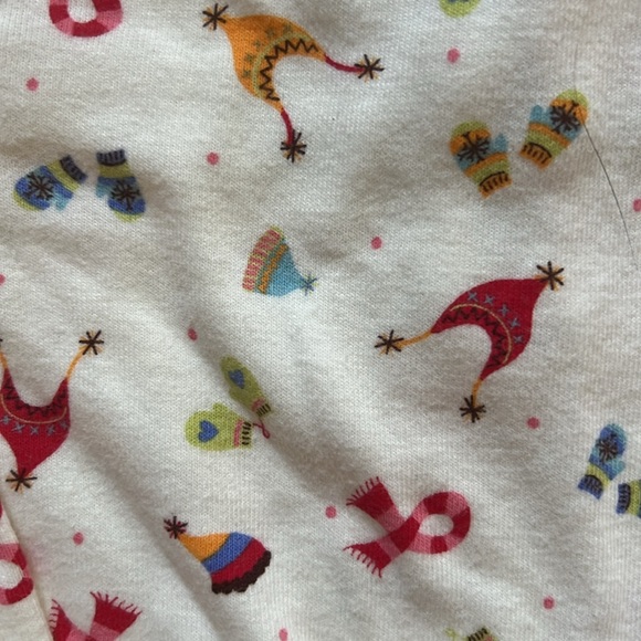 Gymboree Girls Sugar & Spice Christmas Fleece and Matching bodysuit. 6-12 mos. - Picture 7 of 8